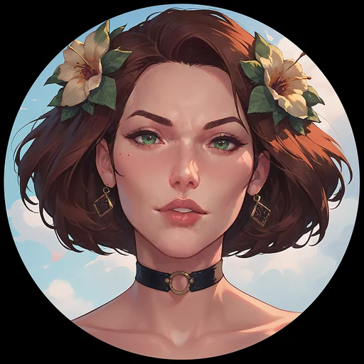 Mrs. Gianna — AI femdom artist portrait